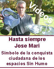 Jose Mari vivir&aacute; en espacios sin humo